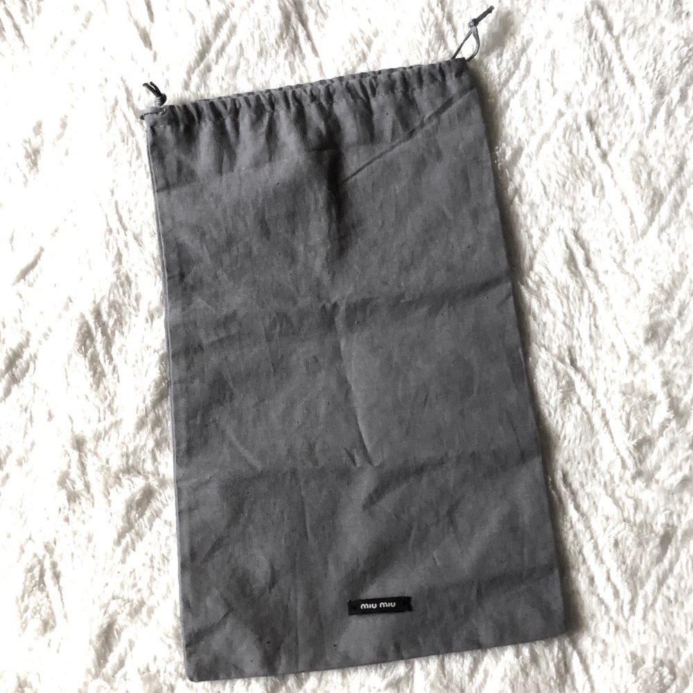 “Miu Miu” dust bag | shoes